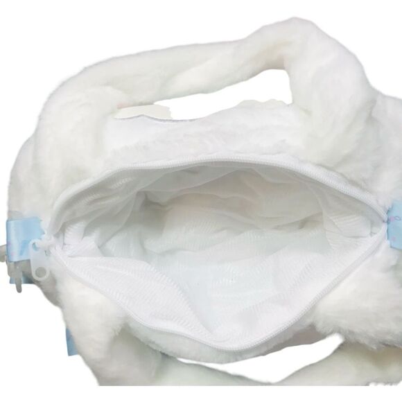 NEW Cinamoroll White Plush Shoulder Crossbody Handbag - Picture 12 of 12